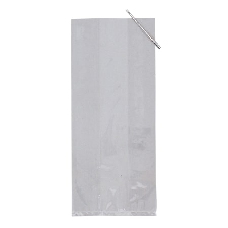 Creative Converting Clear Cello Favor Bag, 5"x11.25", 240PK 071014